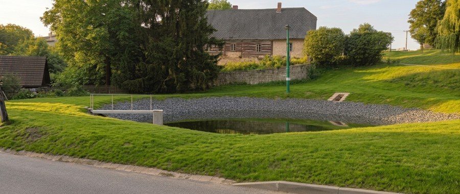 Obnova návesní vodní nádrže, Horní Bukovina
